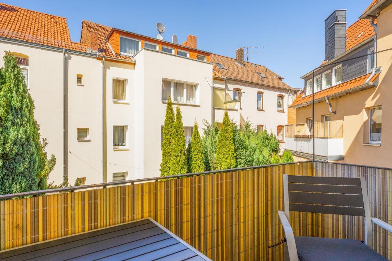 Flatlight - Shiny Apartment - Balcony - Central - Kitchen ฮิลเดสไฮม์ ภายนอก รูปภาพ