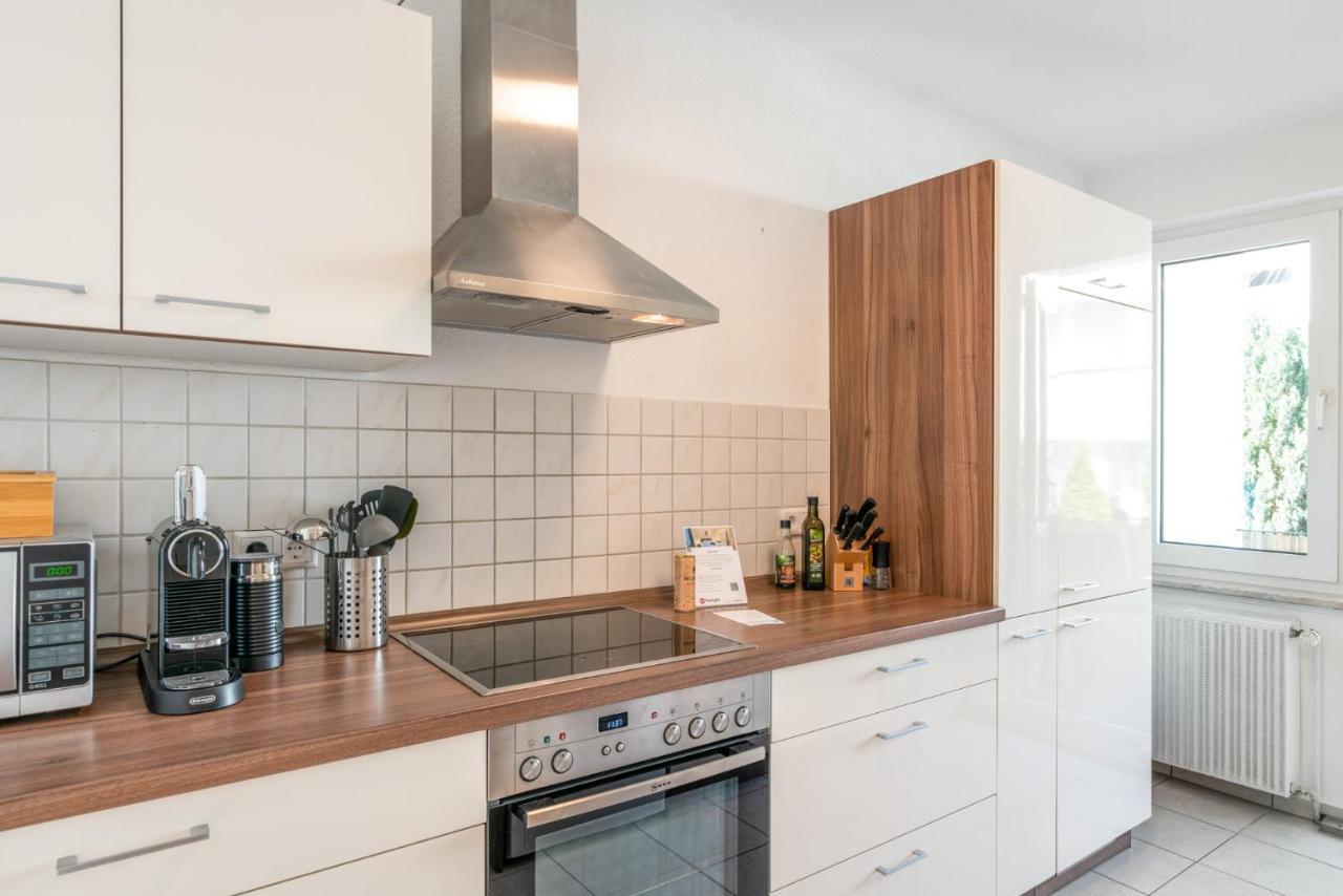 Flatlight - Shiny Apartment - Balcony - Central - Kitchen ฮิลเดสไฮม์ ภายนอก รูปภาพ