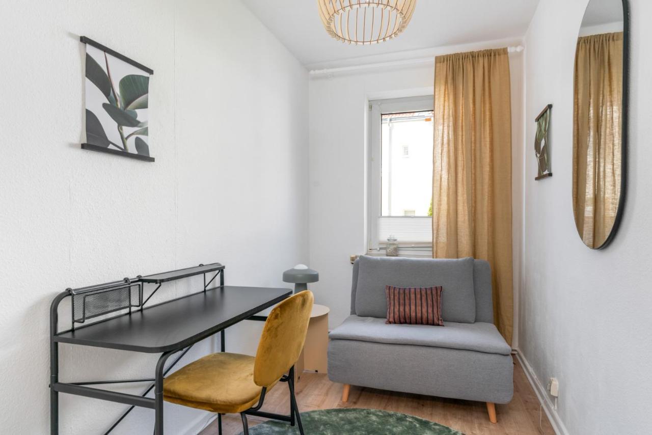 Flatlight - Shiny Apartment - Balcony - Central - Kitchen ฮิลเดสไฮม์ ภายนอก รูปภาพ